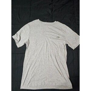 New Balance Men's M Gray Heather Performance T-Shirt Short Sleeve Athletic